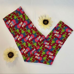 NEW Lularoe TC Kermit the Frog Disney Leggings